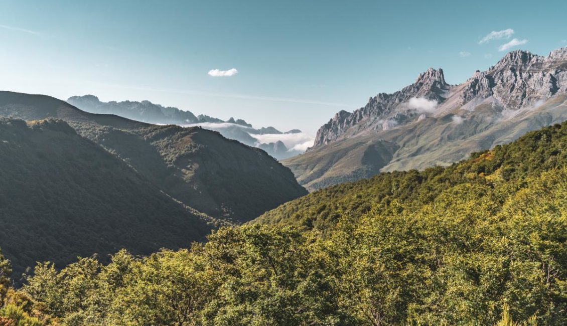 Vistas de las montañas