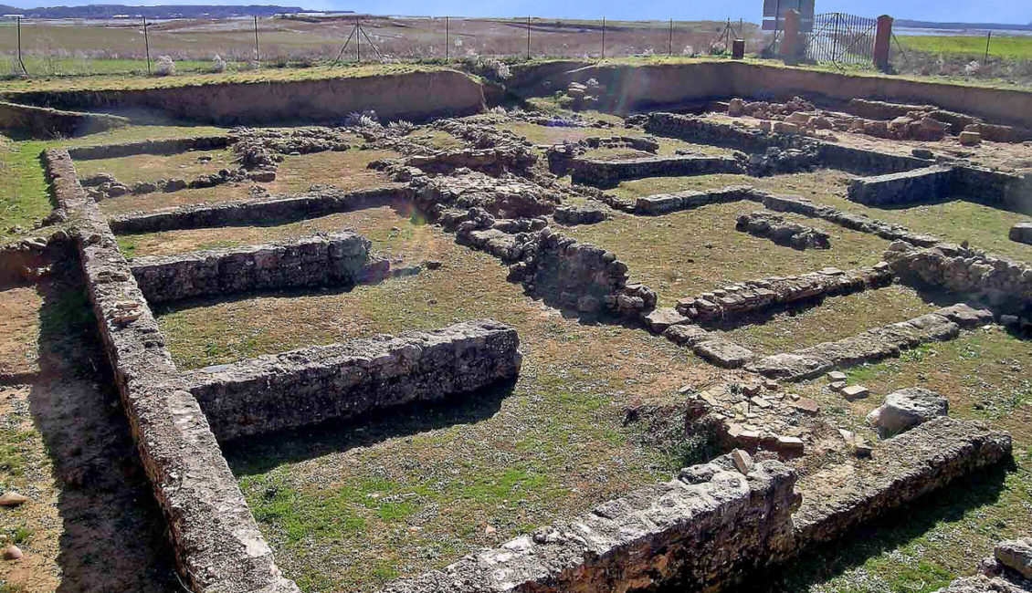 Áula arqueológica de Lancia en Villasabariego