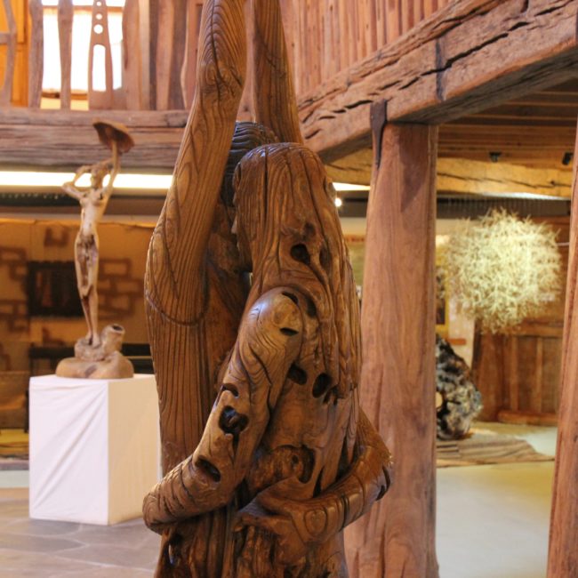 Escultura de madera