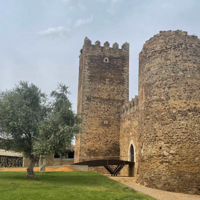 Vista exterior del castillo