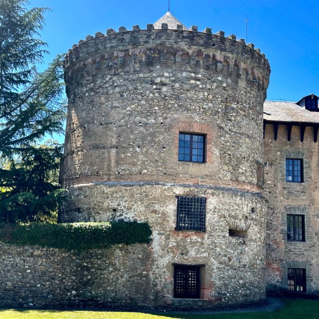 Fachada del castillo