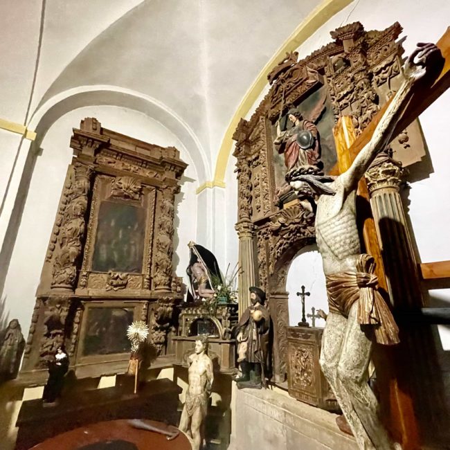 Interior de la iglesia