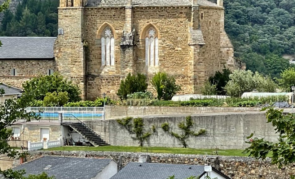 Vista de la iglesia