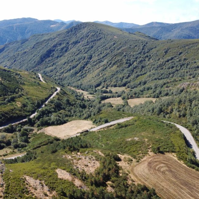 Carretera en las montañas