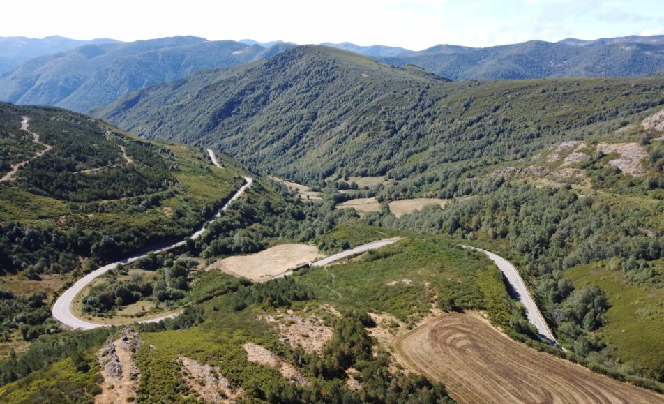 Carretera en las montañas