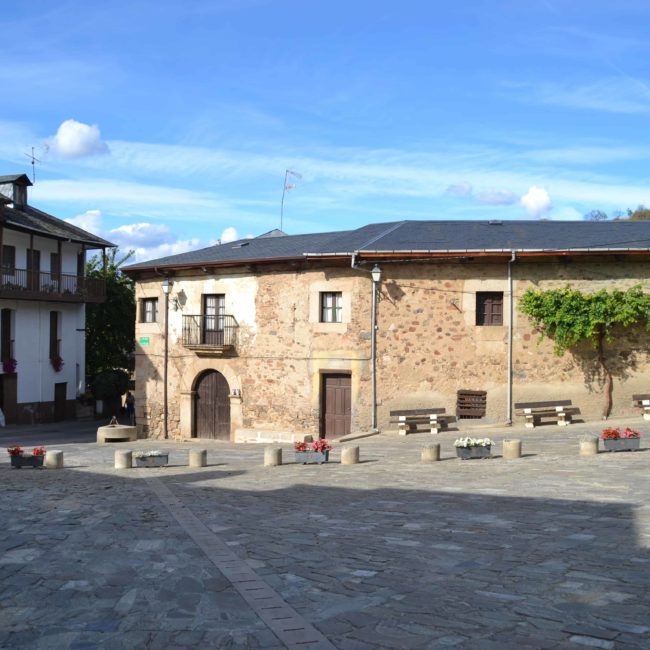 Casas en la plaza