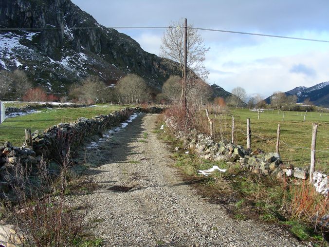 Camino de piedras