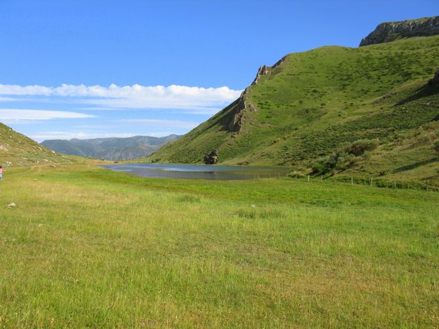 ´Laguna en la montaña