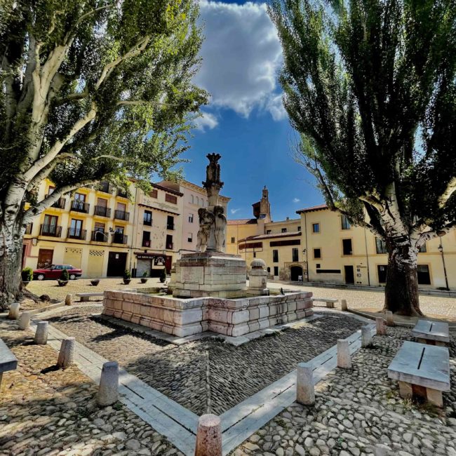 Plaza del grano de León